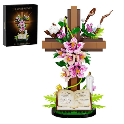 Jesus Cross Bouquet Building Set